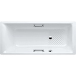 KALDEWEI Ambiente - Вана Puro Star 686, 160x70 см, отвори за дръжки, Perl-Effekt, противоплъзгащо покритие, бяла 258630003001 (258630003001)