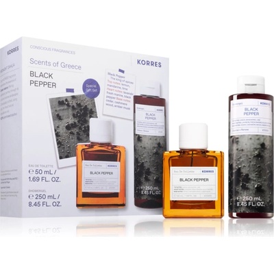 KORRES Black Pepper подаръчен комплект за мъже