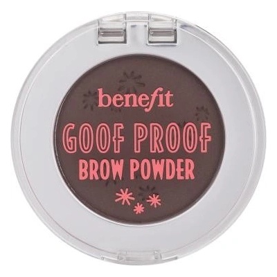 Benefit Goof Proof Brow Powder púder na obočie 4 Warm Deep Brown 1,9 g