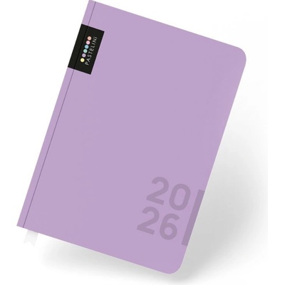 Karton P+P PASTELINi A5 denní 2026 fialový
