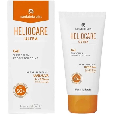 Heliocare Gel Ultra SPF50 50ml Facial Sunscreen - Clear