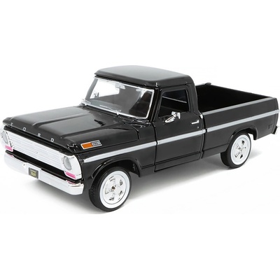 MOTORMAX Motor Max Ford F 100 PickUp 1969 černá 1:24