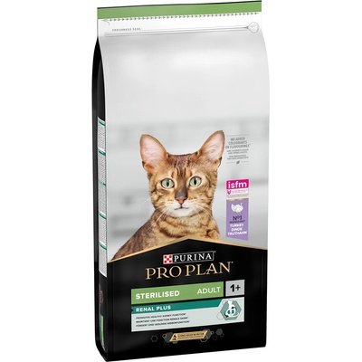 PRO PLAN 2x14кг Sterilised Adult Pro Plan суха храна за котки с пуешко