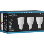 Mexen Nova 3x LED крушка GU10, 12W, Студена - 6500K, 1260 лумена - L108-GU10-1265-01x03 (L108-GU10-1265-01x03)