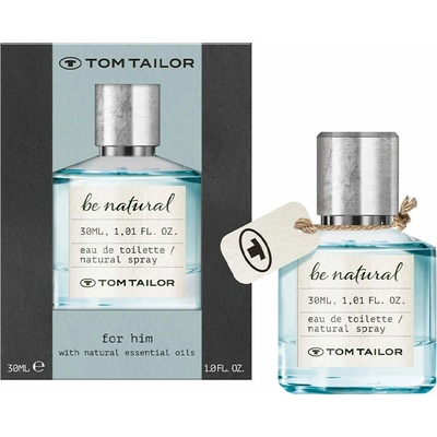 Tom Tailor Be natural toaletní voda pánská 30 ml