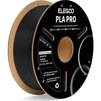 Elegoo PLA PRO -1.75mm-1KG-Cardboard Spool-Black (50.203.0188)