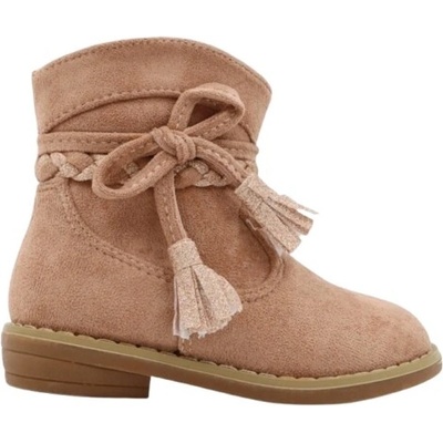 Kotníkové kovbojské boty se zapínáním na zip