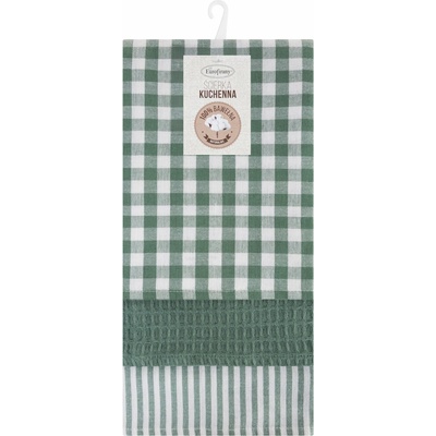 EUROFIRANY LUCY 50 x 70 cm 9 ks ZELENÉ