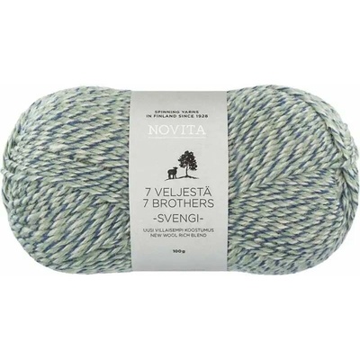 Novita 7 Brothers Svengi 8151 Zelený pastel