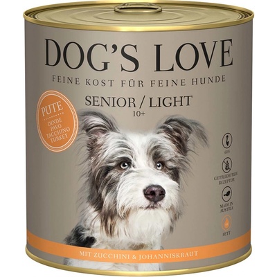 Dog's Love Senior krůta 6 x 400 g