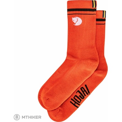 Fjällräven Hoja ponožky flame orange