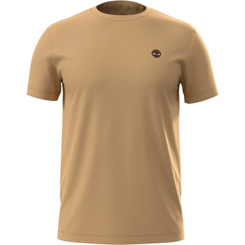 Timberland Мъжка тениска Timberland Dunstan River S/S Tee T-shirt - Light Wheat Boot - размер XL (216-8620-0114)