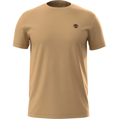 Timberland Мъжка тениска Timberland Dunstan River S/S Tee T-shirt - Light Wheat Boot - размер XL (216-8620-0114)