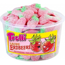 Trolli Saure Erdbeeren kyslé jahody želé cukríky 1200 g