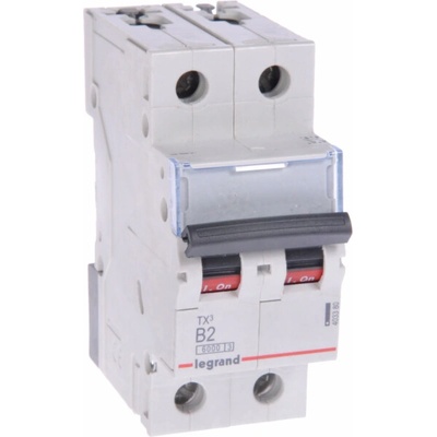 Legrand 2P B 2A 6kA AC S302 TX3 403380