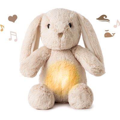 Cloud b Успокояваща играчка с мелодии и светлина Cloud B - LoveLight, Finley the Bunny (7703-BB)