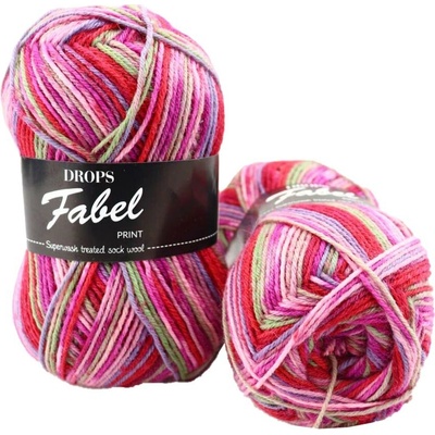 Drops Fabel print 911 piknik