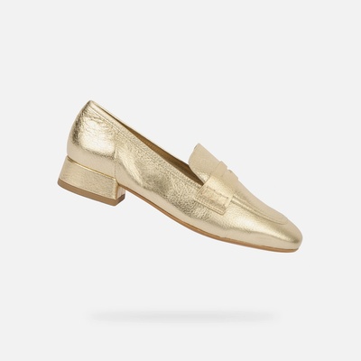 Geox Златисти дамски мокасини Geox Dhyalma Geox | Zlaten | ЖЕНИ | 36