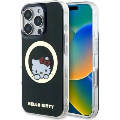 Hello kitty Калъф Hello Kitty IML Sweet Kitty Magsafe за iPhone 16 Pro Max - черен (3666339337094)