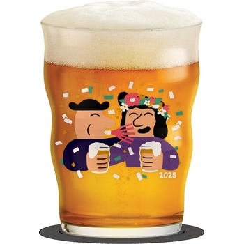 Holmegaard Стъклена чаша за бира Mikkeller Pint 2025 (4300545)