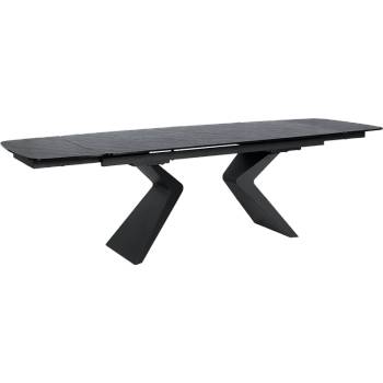 Carmen Разтегателна трапезна маса maripa - черна (3531079)