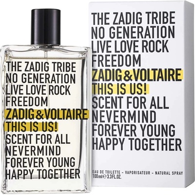 Zadig & Voltaire This Is Us! toaletná voda unisex 100 ml
