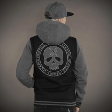 HYRAW GREY SKULL Čierna