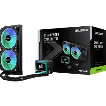 ASRock Challenger 240 Digital ARGB Black (90-ACLA24-BAAGA6)