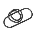 Perfect Fit Силиконов Slim Wrap Ring - Пръстен за пенис / Колан за тестиси - 9 / 22 см