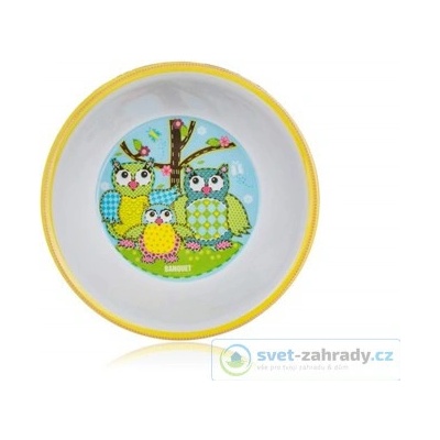Banquet miska melaminová Owls 14 cm