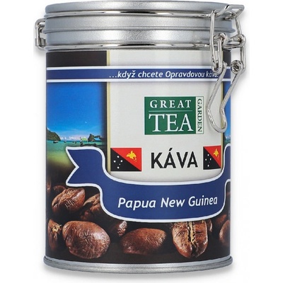 Great Tea Garden Káva Papua New Guinea mletá 200 g