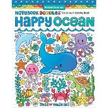 Notebook Doodles Happy Ocean: Coloring & Activity Book Volinski Jess