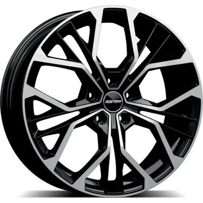 GMP MATISSE 7X17 5X110 ET35 black polished