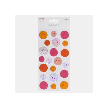 Goomby Стикери Smiley Faces 21 броя