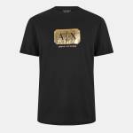 Armani Exchange Тениска Armani Exchange Men's AX Badge Large T-Shirt - Black UC001 - sportihobi - 170,14 лв