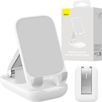 Baseus Folding Phone Stand Baseus, white (6932172630201)