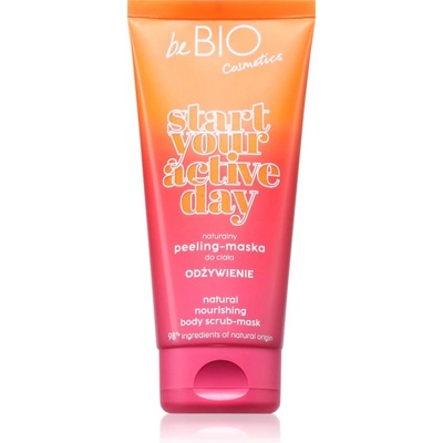 beBIO Start Your Active Day грижа-скраб за тяло 200ml