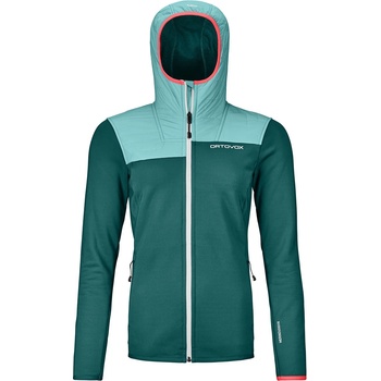 ORTOVOX Fleece Plus Hoody W Размер: S / Цвят: зелен