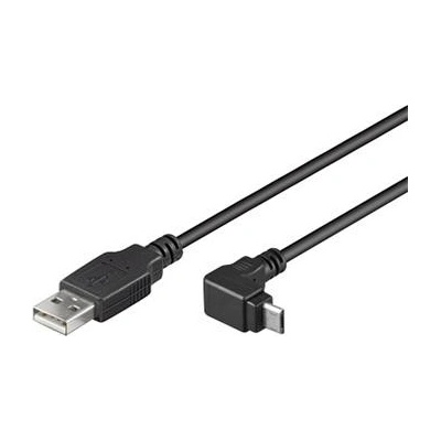 PremiumCord ku2m2f-90 microUSB 2.0, A-B, 90°, 1,8m