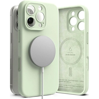 Ringke Magsafe Калъф за iPhone 16 Pro Max, Ringke Silicone Magnetic Case, Зелен (8809961789687)