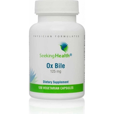 Ox Bile hovězí žluč 125 mg Seeking Health 120 kapslí