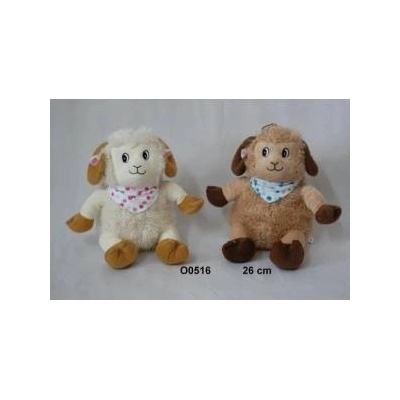 SUN-DAY Sheep in polka dot scarves mix colors 132819 price for 1 piece