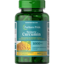 Puritan's Pride Kurkuma + bioperín Kapsule Turmeric Curcumin 1000 mg with Bioperine 5 mg 60 Kapsúl