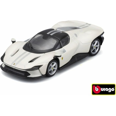 Bburago Signature Ferrari Series Ferrari Daytona SP3 White w/blue stripe 1:43