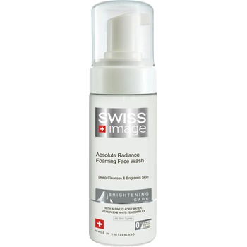 Swiss Image Brightening Care Absolute Radiance Foaming Face Wash нежна, освежаваща почистваща пяна 150 мл