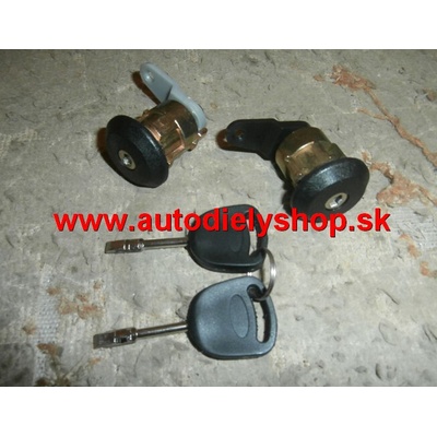 Ford FIESTA IV 12/95-9/99 2x zámok dverí + 2 x klúč