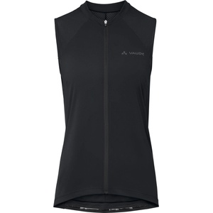 Vaude Фланелка с къс ръкав за колоездене Vaude Women's Matera Full Zip Tricot Slim Cycling jersey - Black - размер 36 (EU) (156-2798-0111)