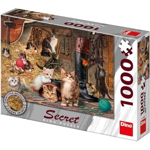 Dino Дино котенца 1000 secret collection Пъзел (532656)
