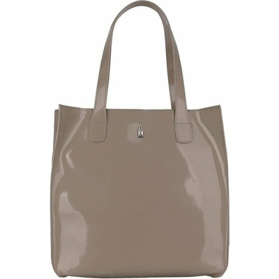 Wojewodzic Taupe kožená shopper kabelka A4 31731/PL05