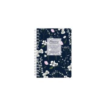 Image 1 of Drasca Скечбук Flowers 120г А6 60л Poppies черен фон